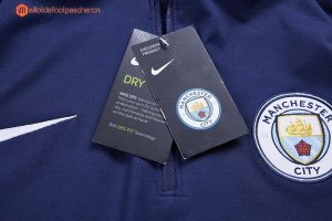 Survetement Manchester City 2017 2018 Bleu Pas Cher