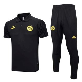 Polo Borussia Dortmund Ensemble Complet 2023 2024 Noir Polo Borussia Dortmund Ensemble Complet 2023 2024 Noir