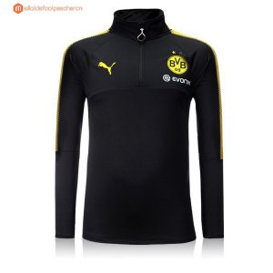 Survetement Borussia Dortmund 2017 2018 Noir Marine Jaune Pas Cher