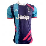 Thailande Maillot Juventus Spécial 2020 2021 Bleu Pas Cher