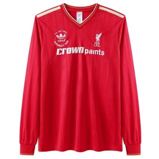 Maillot Liverpool Domicile ML Retro 1985/86