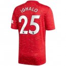 Maillot Manchester United NO.25 Ighalo Domicile 2020 2021 Rouge Pas Cher