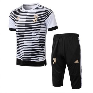 Maillot Entrainement Juventus Ensemble Complet 2018 2019 Noir Blanc Pas Cher