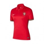 Maillot Portugal Domicile Femme 2020 Rouge Pas Cher