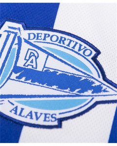 Maillot Alavés Domicile 2018 2019 Bleu Pas Cher