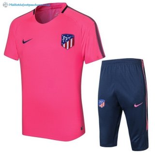 Maillot Entrainement Atletico Madrid Ensemble Complet 2017 2018 Rose Pas Cher