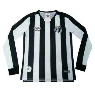 Maillot Santos Exterieur ML 2019 2020 Noir Blanc Pas Cher Maillot Santos Exterieur ML 2019 2020 Noir Blanc Pas Cher