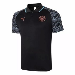 Polo Manchester City 2020 2021 Noir Pas Cher Polo Manchester City 2020 2021 Noir Pas Cher