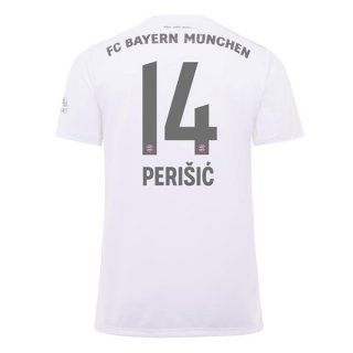 Maillot Bayern Munich NO.14 Perisic Exterieur 2019 2020 Blanc Pas Cher Maillot Bayern Munich NO.14 Perisic Exterieur 2019 2020 Blanc Pas Cher