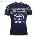 Maillot Rugby Cowboys Domicile 2017 2018 Bleu Pas Cher