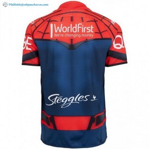 Maillot Rugby Sydney Roosters 2017 2018 Rouge Pas Cher