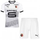 Maillot Stade Rennais Exterieur Enfant 2020 2021 Blanc Pas Cher