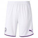 Pantalon Manchester City Domicile 2019 2020 Blanc Pas Cher