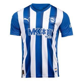 Thailande Maillot Deportivo Alavés Domicile 2025 2026 Thailande Maillot Deportivo Alavés Domicile 2025 2026