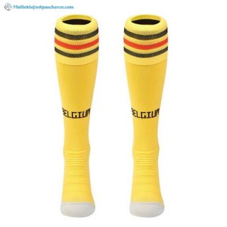 Chaussette Belgique Exterieur 2018 Jaune Pas Cher Chaussette Belgique Exterieur 2018 Jaune Pas Cher