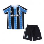 Maillot Grêmio FBPA Domicile Enfant 2020 2021 Bleu Pas Cher