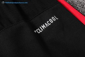 Polo AC Milan Ensemble Complet 2017 2018 Rouge Pas Cher