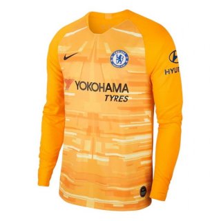 Maillot Chelsea ML Gardien 2019 2020 Jaune Pas Cher Maillot Chelsea ML Gardien 2019 2020 Jaune Pas Cher