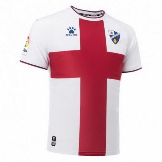 Maillot Huesca Exterieur 2018 2019 Blanc Rouge Pas Cher