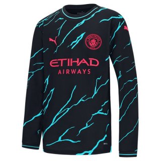 Thailande Maillot Manchester City Exterieur ML 2023 2024 Thailande Maillot Manchester City Exterieur ML 2023 2024