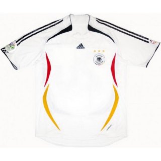 Maillot Allemagne Domicile Retro 2006 Blanc Pas Cher Maillot Allemagne Domicile Retro 2006 Blanc Pas Cher