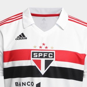 Maillot São Paulo Domicile 2018 2019 Blanc Pas Cher