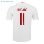 Maillot Angleterre Domicile Lingard 2018 Blanc Pas Cher