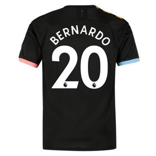 Maillot Manchester City NO.20 Bernardo Exterieur 2019 2020 Noir Pas Cher Maillot Manchester City NO.20 Bernardo Exterieur 2019 2020 Noir Pas Cher
