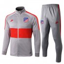 Survetement Atlético de Madrid 2019 2020 Gris Rouge Pas Cher