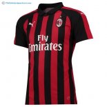 Maillot Milan Domicile 2018 2019 Rouge Pas Cher