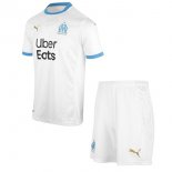 Maillot Marseille Domicile Enfant 2020 2021 Blanc Pas Cher