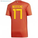 Maillot Belgica Domicile Benteke 2018 Rouge Pas Cher