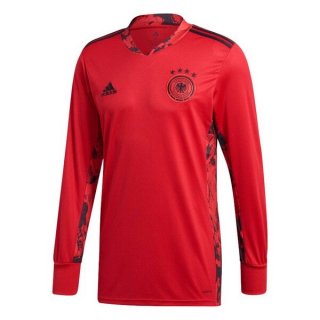 Maillot Allemagne Domicile ML Gardien 2020 Rouge Maillot Allemagne Domicile ML Gardien 2020 Rouge