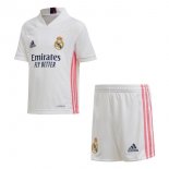 Maillot Real Madrid Domicile Enfant 2020 2021 Blanc Pas Cher