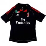 Maillot AC Milan Third Retro 2012 2013 Noir Pas Cher