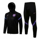 Sweat Shirt Capuche Barcelona 2022 Noir Rose