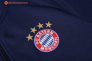 Survetement Bayern Munich 2017 2018 Bleu Blanc Pas Cher
