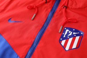 Coupe Vent Atlético de Madrid 2018 2019 Bleu Rouge Pas Cher