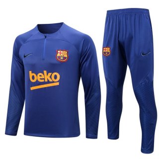 Survetement Training Barcelone 2023 Bleu Survetement Training Barcelone 2023 Bleu
