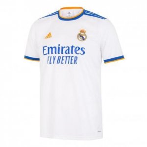 Maillot Real Madrid Domicile 2021 2022 Blanc Pas Cher