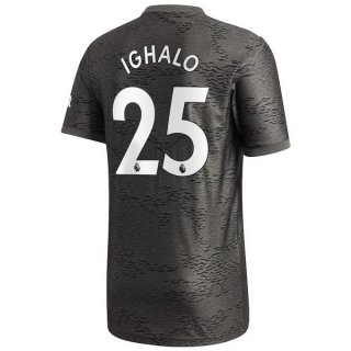 Maillot Manchester United NO.25 Ighalo Exterieur 2020 2021 Noir Pas Cher Maillot Manchester United NO.25 Ighalo Exterieur 2020 2021 Noir Pas Cher