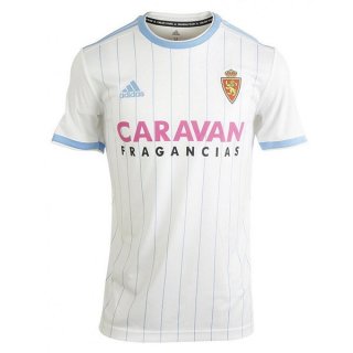 Maillot Real Zaragoza Domicile 2018 2019 Blanc Pas Cher