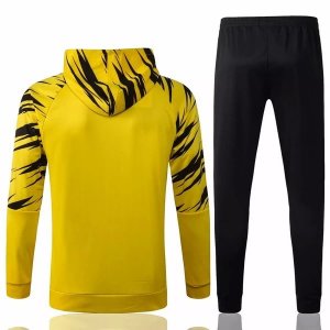 Sweat Shirt Capuche Borussia Dortmund 2021 2022 Jaune Pas Cher
