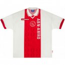 Thailande Maillot Ajax Domicile Retro 1998 1999 Rouge Blanc Pas Cher