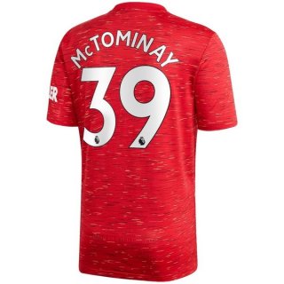 Maillot Manchester United NO.39 McTominay Domicile 2020 2021 Rouge Pas Cher Maillot Manchester United NO.39 McTominay Domicile 2020 2021 Rouge Pas Cher