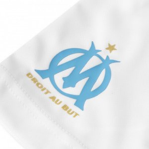 Maillot Marseille Domicile Enfant 2018 2019 Blanc Pas Cher