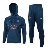 Sweat Shirt Capuche PSG 2024 Bleu