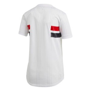 Thailande Maillot São Paulo Domicile Femme 2020 2021 Blanc Pas Cher