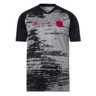 Entrainement Bayern Munich 2020 2021 Noir Gris Pas Cher