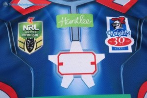 Maillot Rugby Newcastle Knights 2017 2018 Bleu Pas Cher